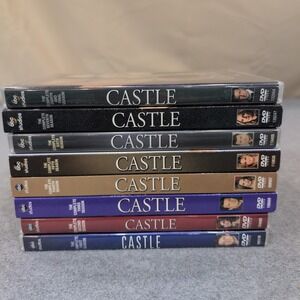 Castle‎ The Complete Series Seasons 1-8 DVD Set ABC Studios Nathan Fillion